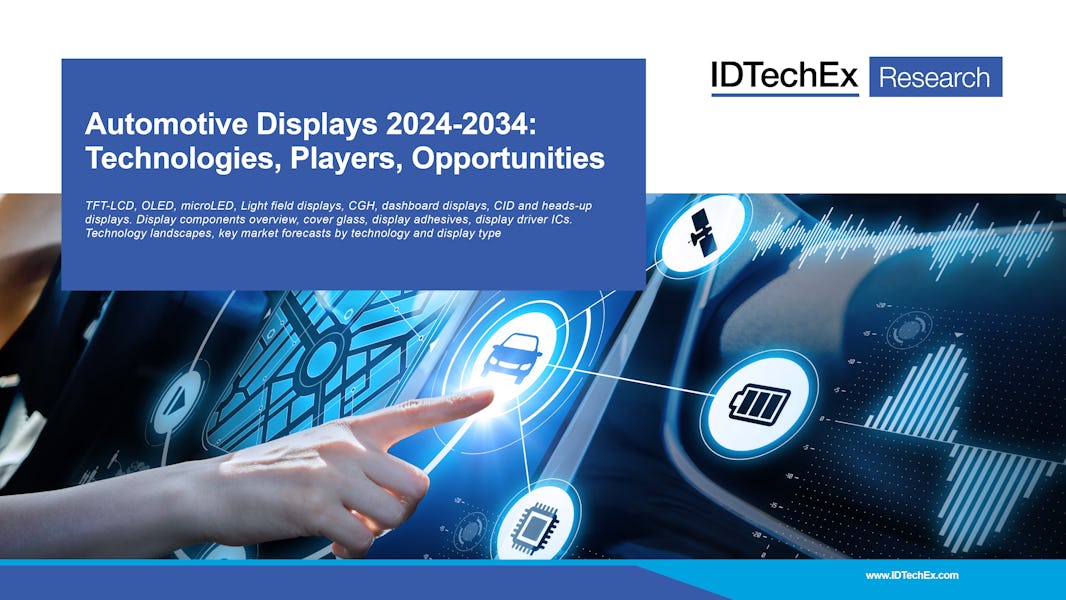 차량용 디스플레이 기술, 주요 업체 및 시장 전망 2024-2034