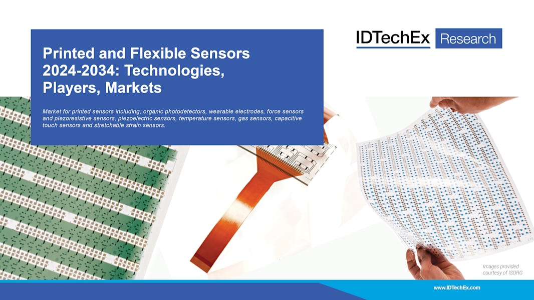 Printed and Flexible Sensors 2024-2034: Technologies, Players, Markets