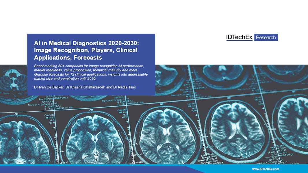 의료 진단분야의 AI (2020-2030년): 이미지 인식, 기업, 임상 응용, 예측