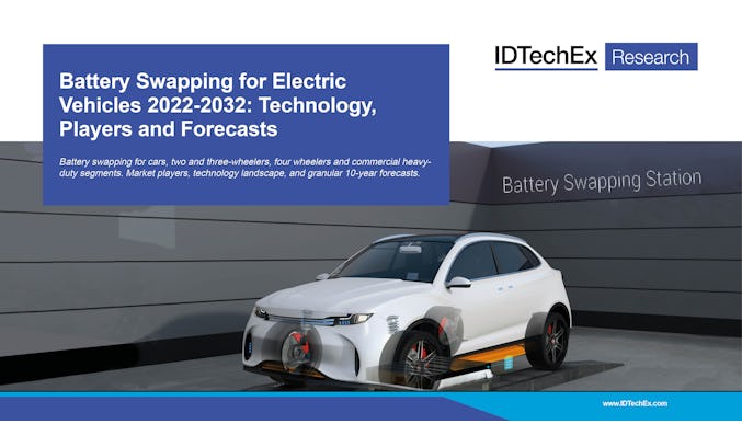 Battery Swapping for Electric Vehicles 2022-2032: Technology, Players and Forecasts
