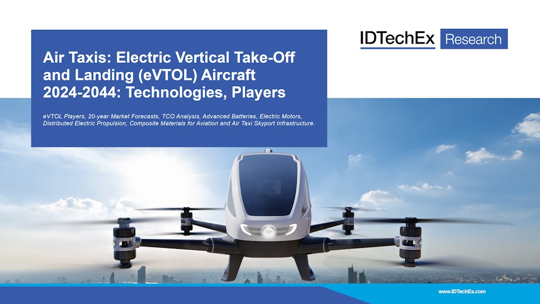 Air Taxis: Electric Vertical Take-Off and Landing (eVTOL) Aircraft 2024-2044: Technologies, Players
