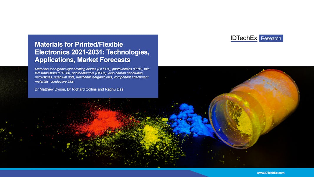 인쇄/플렉서블 일렉트로닉스 용 재료 (2021-2031년): 기술, 응용분야, 시장 전망