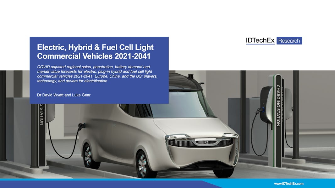 電気、ハイブリッドおよび燃料電池の小型商用車 2021-2041年