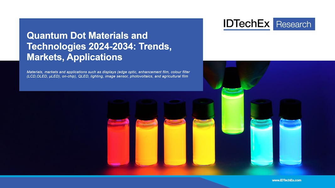 Quantum Dot Materials and Technologies 2024-2034: Trends, Markets, Applications
