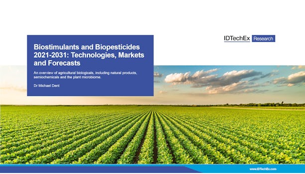 Biostimulants et biopesticides 2021-2031 : Technologies, marchés et prévisions