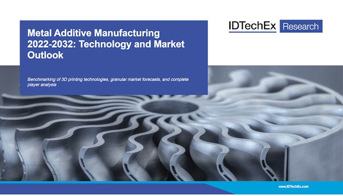 Metal Additive Manufacturing 2022-2032: Technologie und Marktausblick