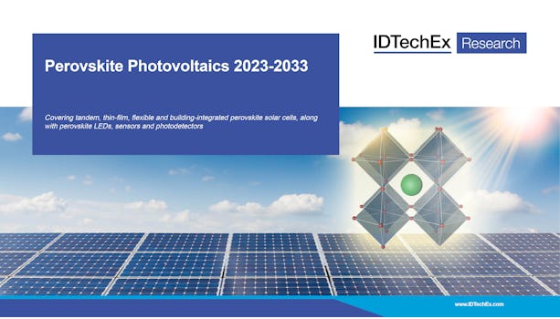 Photovoltaïque pérovskite 2023-2033