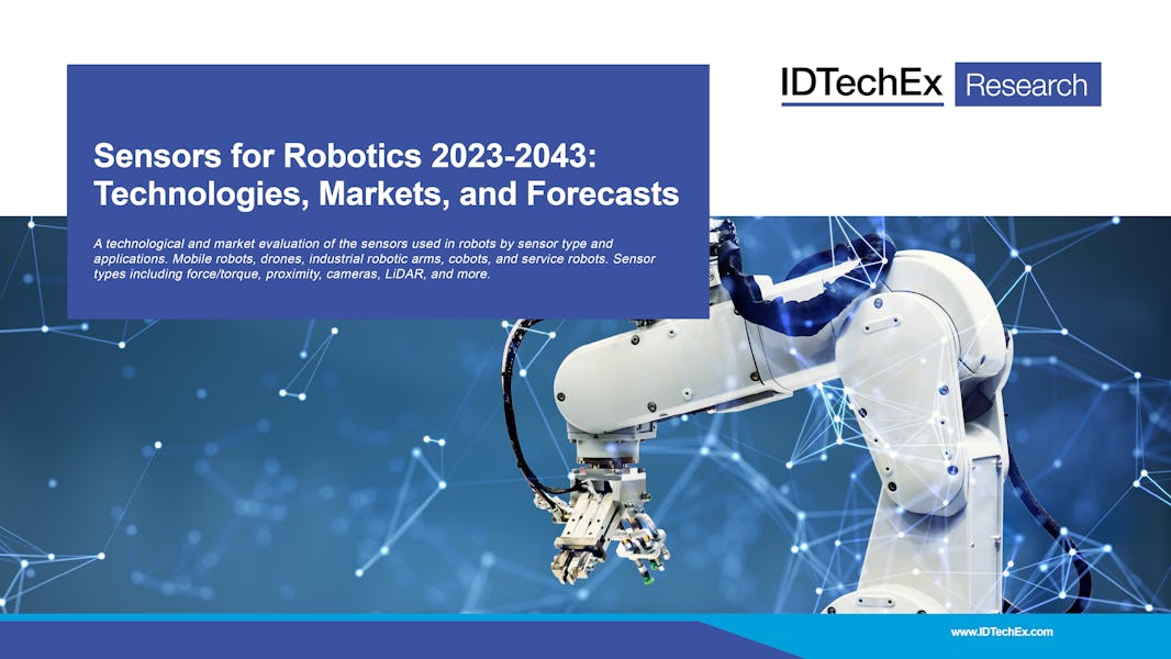 Sensoren für die Robotik 2023-2043: Technologien, Märkte und Prognosen