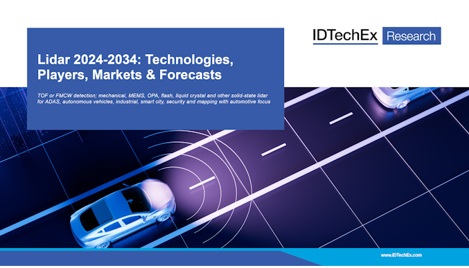 Lidar 2024-2034: Technologies, Players, Markets & Forecasts