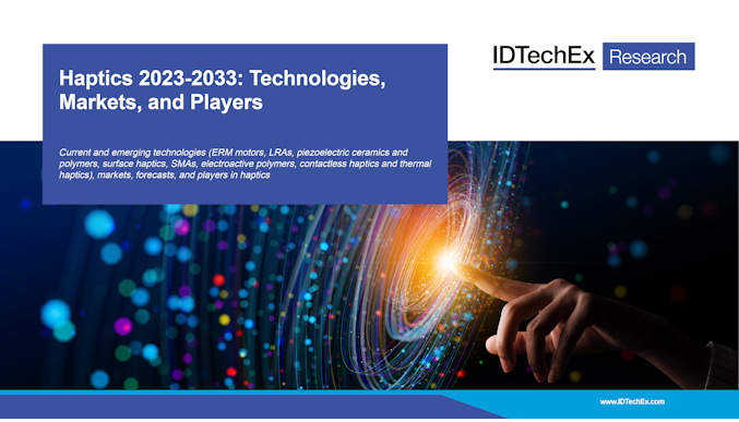 触觉 2023-2033：技术、市场和参与者