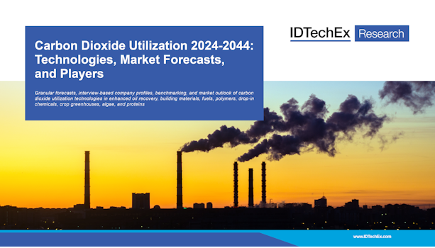 Utilisation du dioxyde de carbone 2024-2044 : technologies, prévisions de marché et acteurs