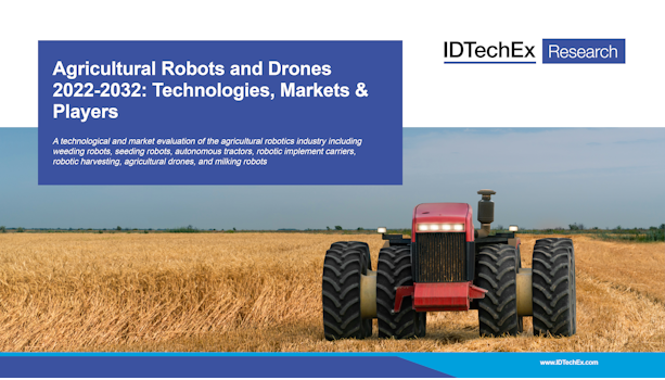 Agricultural Robots and Drones 2022-2032: Technologies, Markets & Players