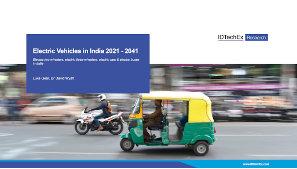Véhicules électriques en Inde 2021-2041