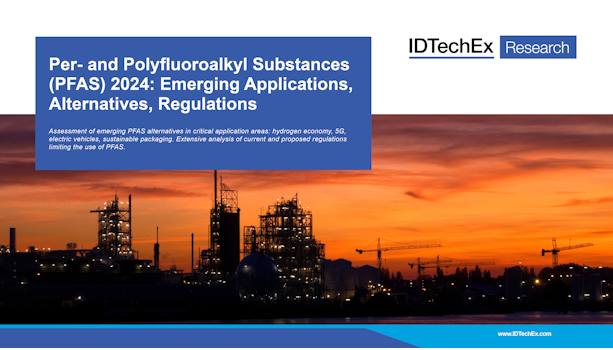 Substances perfluoroalkyliques et polyfluoroalkyliques (PFAS) 2024 : applications émergentes, solutions de remplacement, réglementations