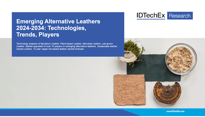 Emerging Alternative Leathers 2024-2034: Technologies, Trends, Players
