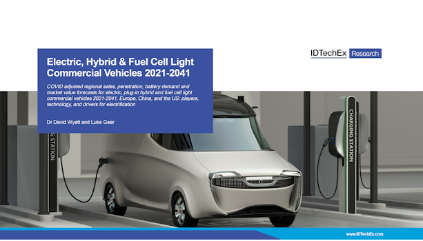 รถยนต์เพื่อการพาณิชย์ไฟฟ้าไฮบริดและเซลล์เชื้อเพลิง 2021-2041