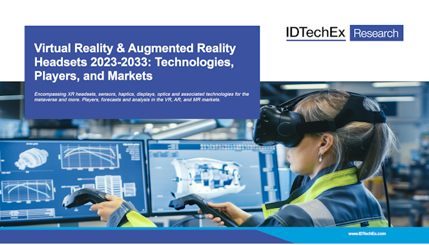 虚拟、增强和混合现实 2023-2033：技术、参与者和市场