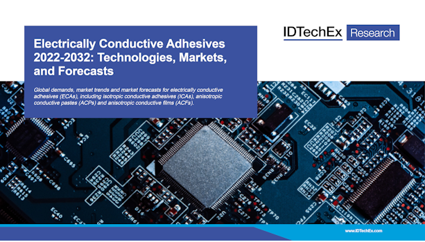 Electrically Conductive Adhesives 2022-2032: Technologies, Markets, and Forecasts