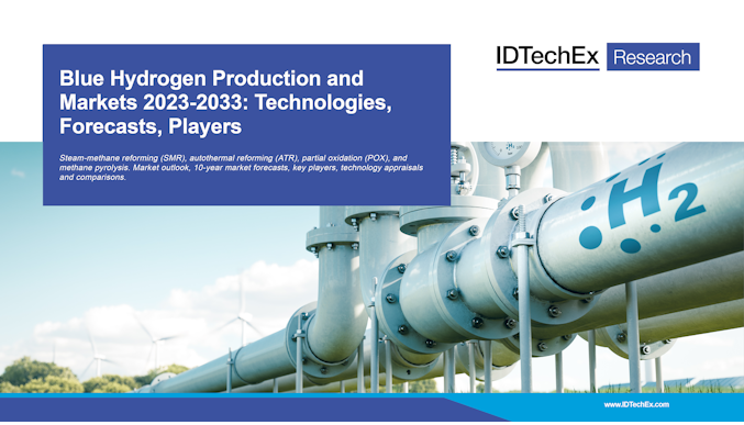 Blue Hydrogen Production and Markets 2023-2033: Technologies, Forecasts, Players