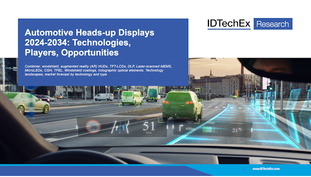 Heads-up-Displays für die Automobilindustrie 2024-2034: Technologien, Akteure, Chancen