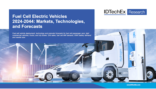 Fuel Cell Electric Vehicles 2024-2044: Markets, Technologies, and Forecasts