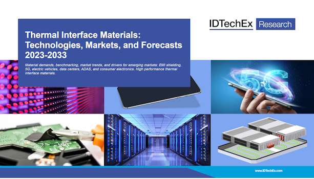 Matériaux d'interface thermique : technologies, marchés et prévisions 2023-2033