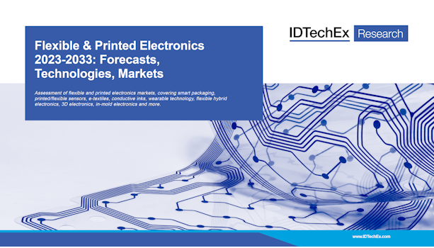 Électronique flexible et imprimée 2023-2033 : prévisions, technologies, marchés